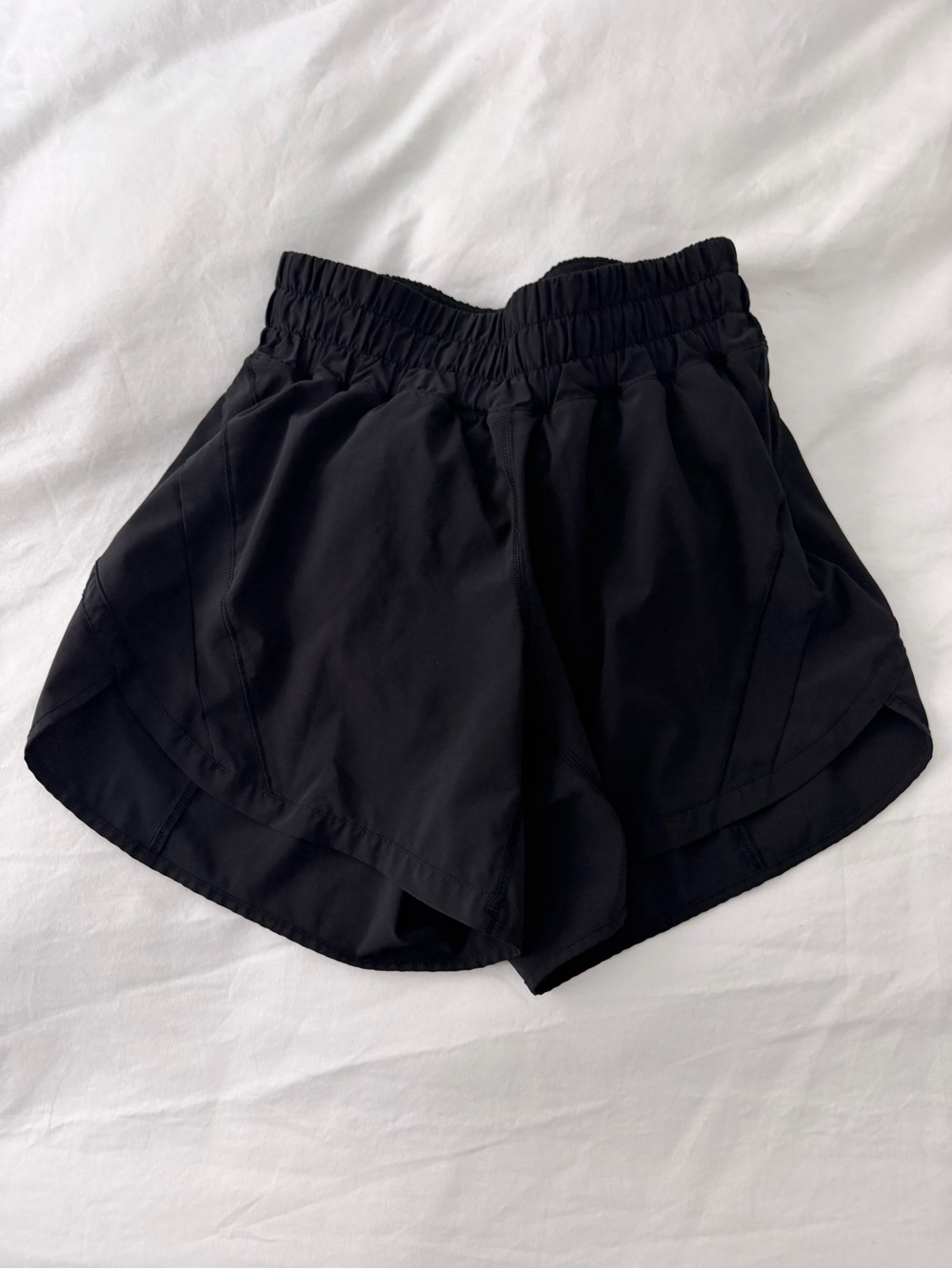 lululemon athletica Black Women's Athletic Shorts - Elastic Waistband